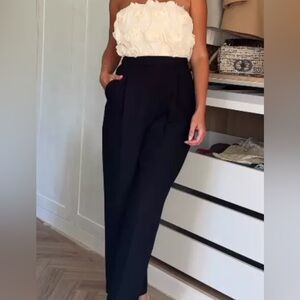 COPY - Structural floral Zara jumpsuit